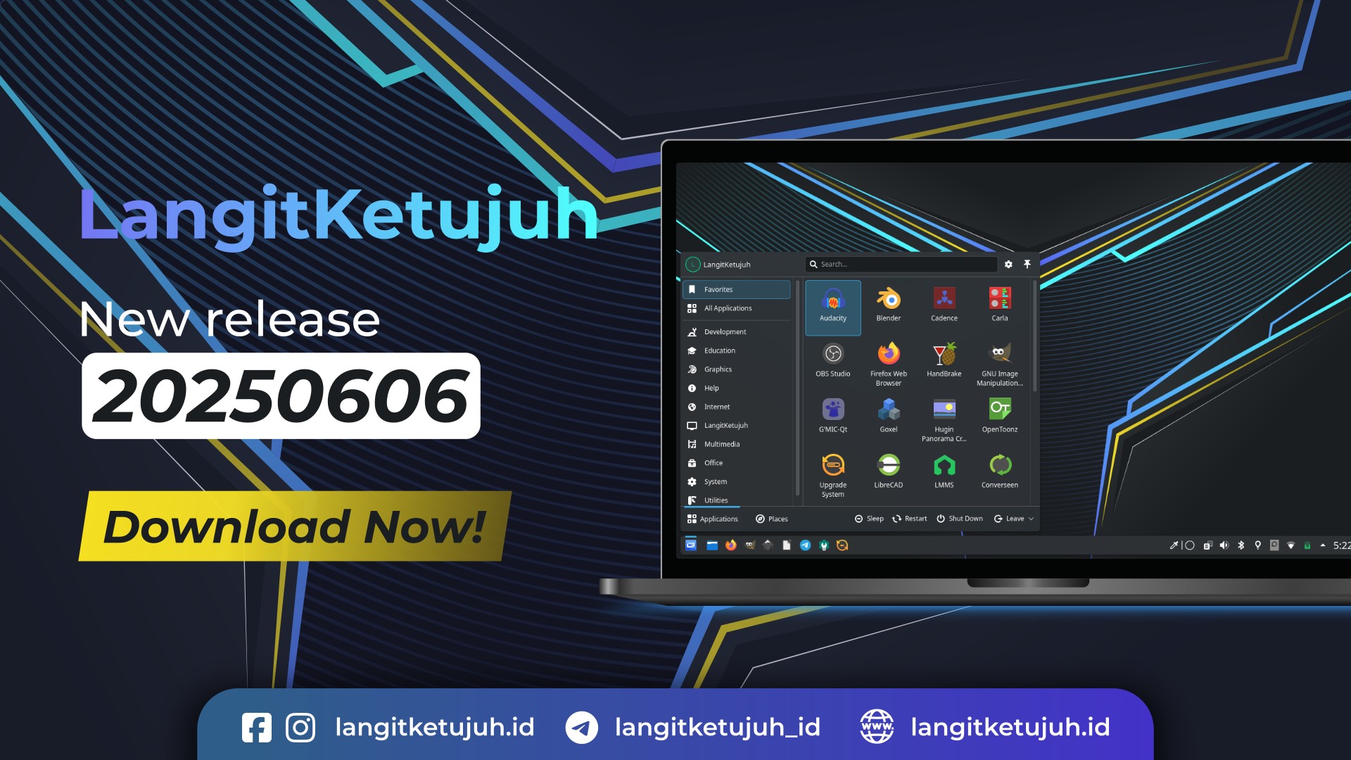 LangitKetujuh OS 20250606 Telah Rilis